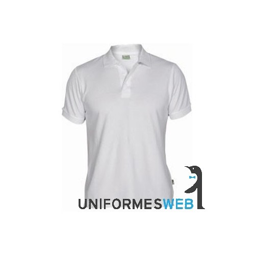 Polo de algodón manga corta para uniforme o ropa de trabajo de Uniformes Web