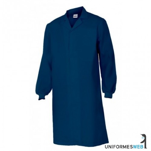 bata para industria alimentaria uniforme ropa de trabajo color azul uniformes web