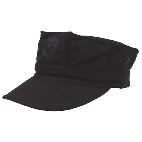 Gorra de estilo marine americano, hombre, color negro - negro, tamaño XL