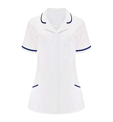 NYS NEW YORK STYLE Uniforme de Nightingale para mujer, de manga corta, para enfermera, veterinario, salón de belleza