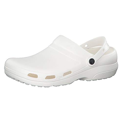 Crocs Specialist II Vent Clog, Zuecos Unisex Adulto, Blanco (White 100), 36/37 EU