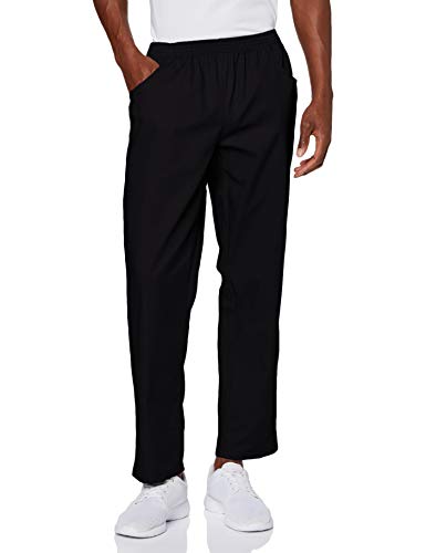 MISEMIYA - PANTALÓN Sanitarios Unisex Cintura ELÁSTICA Uniforme Laboral MÉDICO Enfermera Limpieza Veterinaria SANIDAD HOSTELERÍA- Ref.8312 - XL, Negro