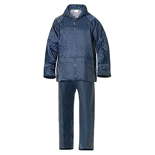 WOLFPACK LINEA PROFESIONAL 15010015 Traje de Agua Impermeable Azul Nylon Talla 7-L