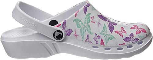 Suecos Oden Print, Zuecos de Trabajo, Unisex Adulto, Multicolor 22, 39 EU